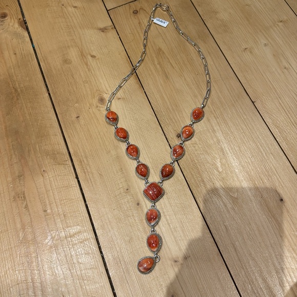 Authentic spiny oyster drop necklace - Picture 4 of 7